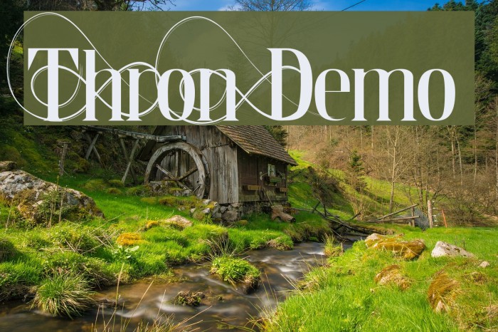 Thron Demo Example 1