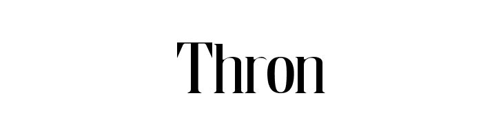 Thron Fonte