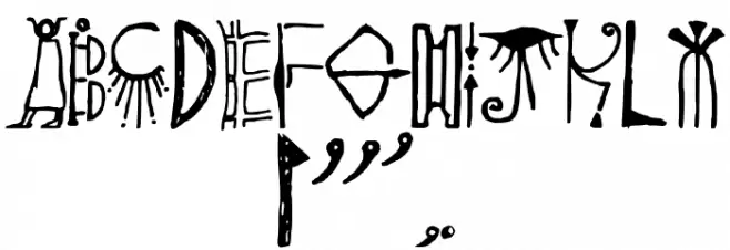 Throne Of Egypt Regular Font OTHER CHARS
