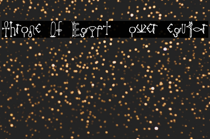 Throne Of Egypt _ Lower Regular Example 2