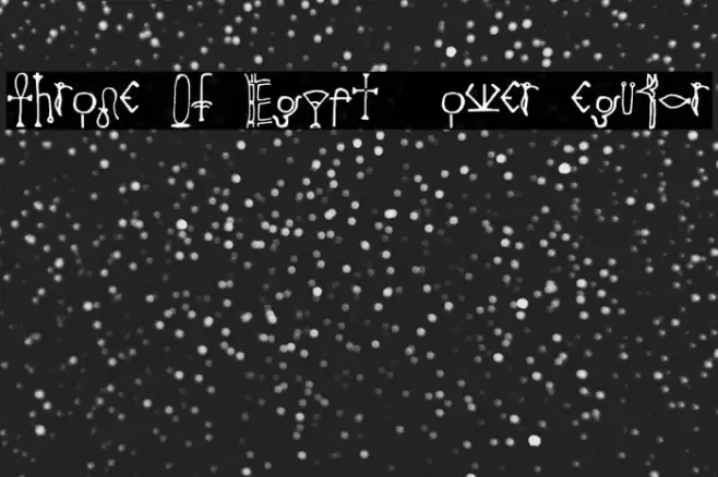 Throne Of Egypt _ Lower Regular Font examples