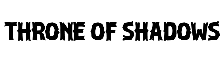 Throne of Shadows  免费字体下载
