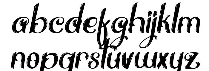 Thrones Alternative Font LOWERCASE