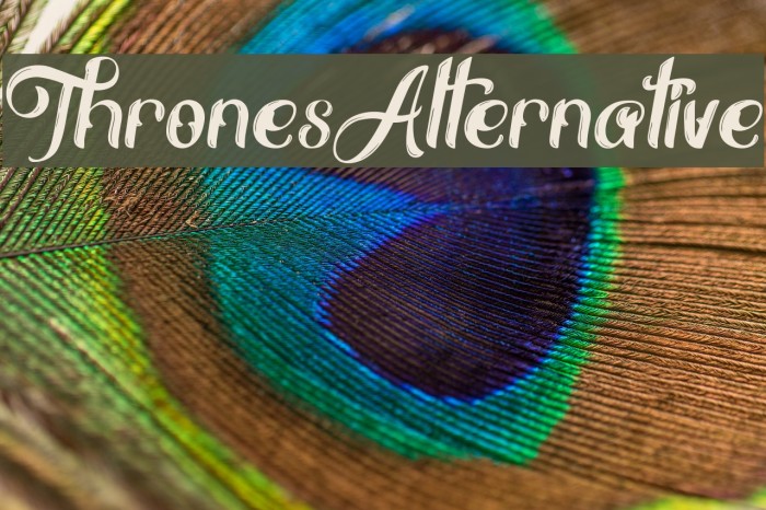 ThronesAlternative Example 3