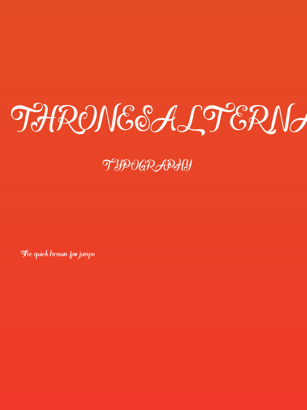 ThronesAlternative Poster