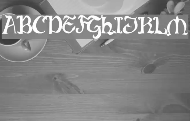 Throrian Commonface Font examples