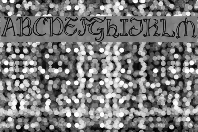 Throrian Formal Font examples