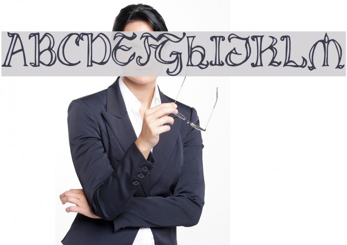 Throrian Formal Font examples