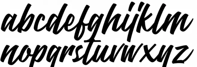 ThrottlesDemo Шрифта строчной