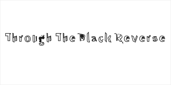 Through The Black Reverse Logo