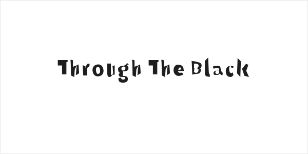Through The Black Logo