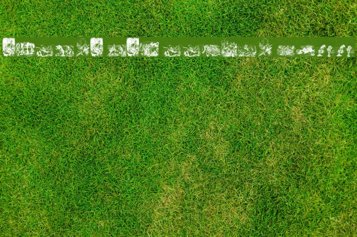 Through the Looking Glass1 Font examples