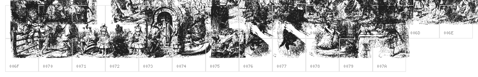 Through the Looking Glass2 Character Map