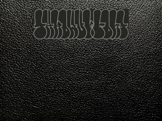 Throw-up Font Example 1