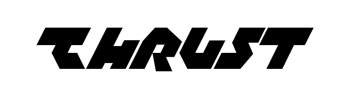 Thrust  Скачать бесплатные шрифты