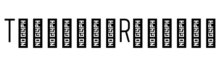 Thruster Regular  免费字体下载