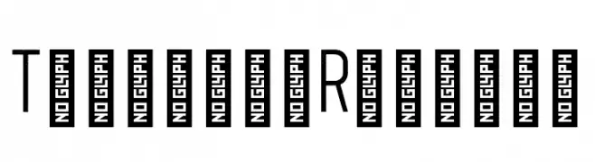 Thruster Regular  Скачать бесплатные шрифты