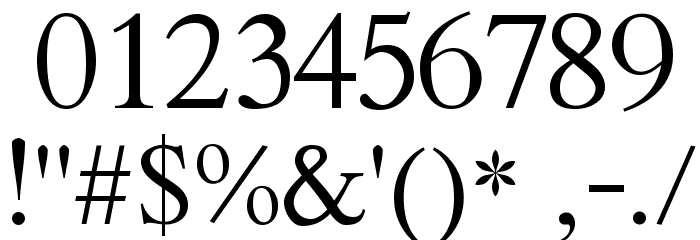 Thryomanes Normal Font OTHER CHARS
