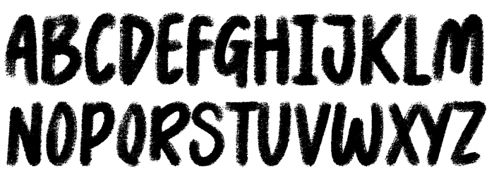 Thug Land Font LOWERCASE