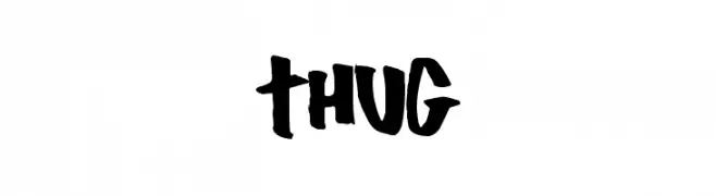 Thug  baixar fontes gratis