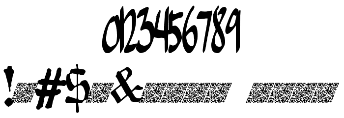 ThugLoveDT Font OTHER CHARS