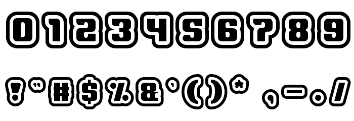 Thumbs UP Font OTHER CHARS