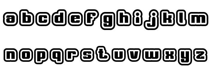 Thumbs UP Font LOWERCASE