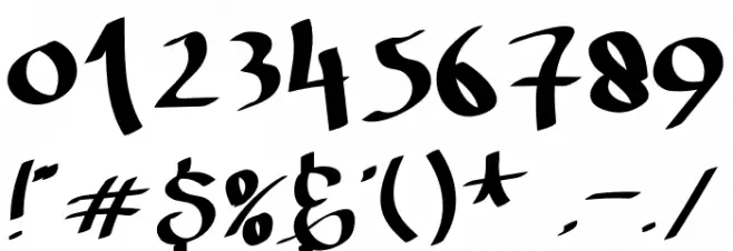 Thunder Bold 字体 其它煤焦