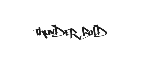 Thunder Bold Logo
