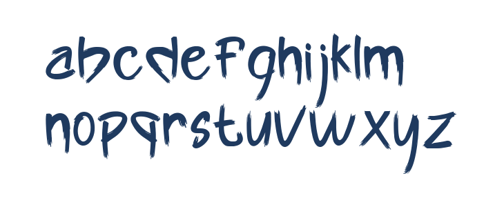 Thunder Brush Lowercase