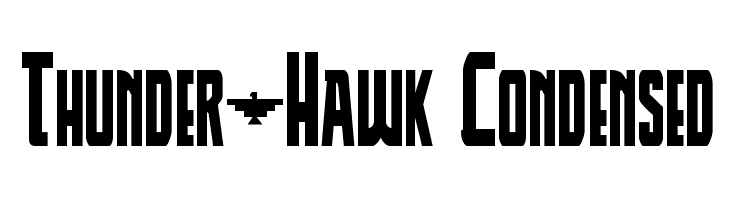 Thunder-Hawk Condensed  नि: शुल्क फ़ॉन्ट्स डाउनलोड