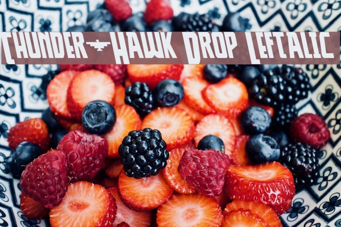 Thunder-Hawk Drop Leftalic Example 3