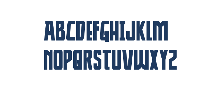Thunder-Hawk Drop Regular Lowercase