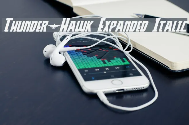 Thunder-Hawk Expanded Italic Example 2