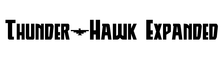 Thunder-Hawk Expanded  नि: शुल्क फ़ॉन्ट्स डाउनलोड