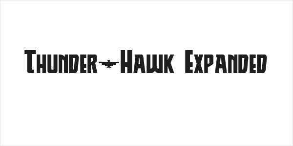Thunder-Hawk Expanded Logo