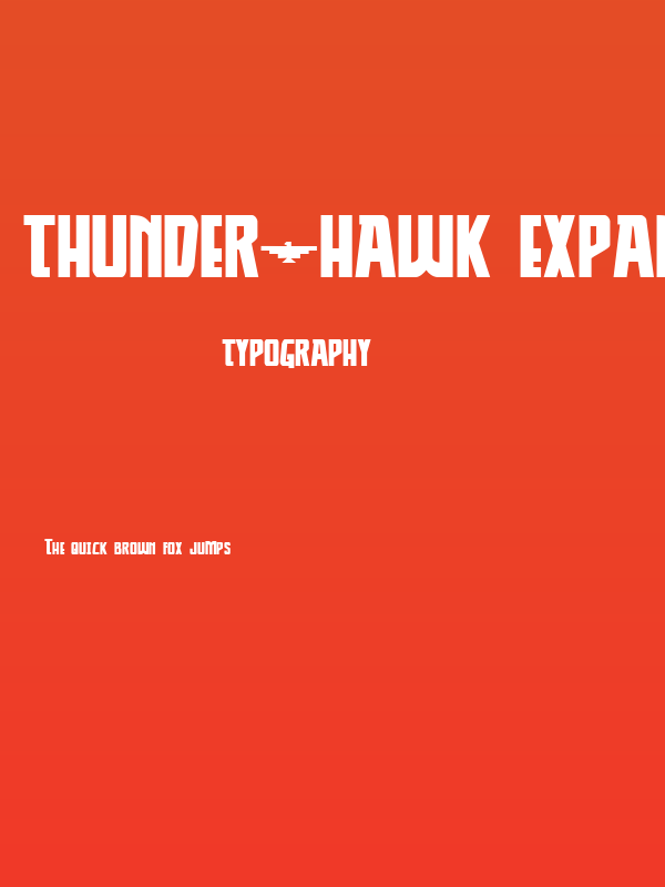 Thunder-Hawk Expanded Poster