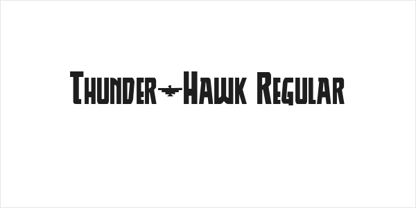 Thunder-Hawk Regular Logo