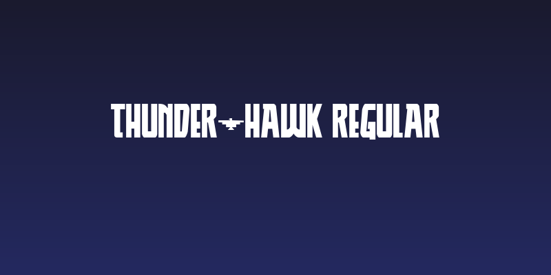 Thunder-Hawk Regular Social Header