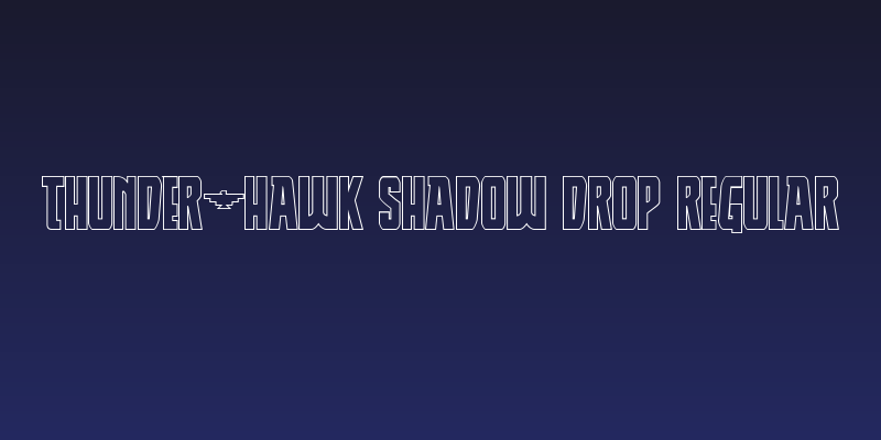 Thunder-Hawk Shadow Drop Regular Social Header