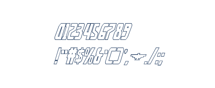 Thunder-Hawk Shadow Italic Other Characters