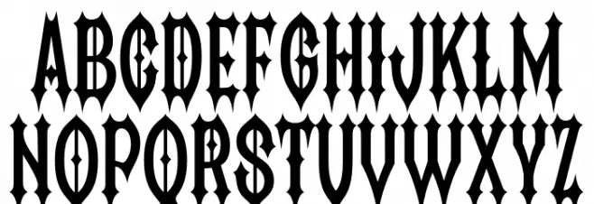 Thunder Inferno PERSONAL USE Regular Schriftart Groß