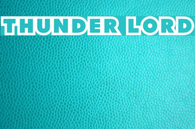 Thunder Lord Example 1