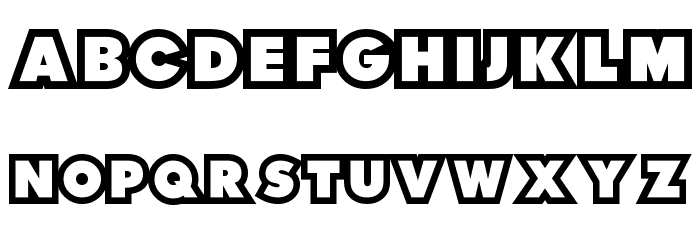 Thunder Lord Font LOWERCASE