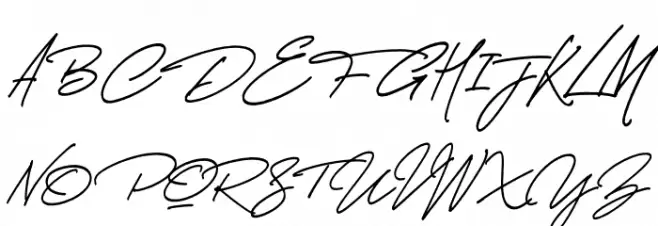Thunder Stone Script Alt Schriftart Groß