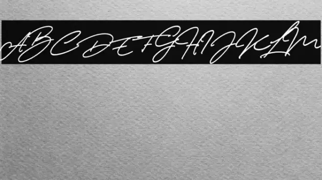 Thunder Stone Script Font examples