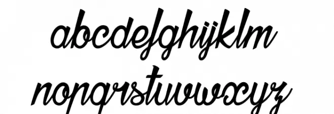 Thunder Strike خط أحرف صغيرة