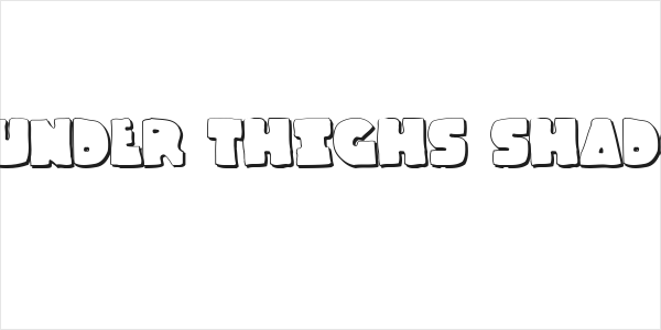 Thunder Thighs Shadow Logo