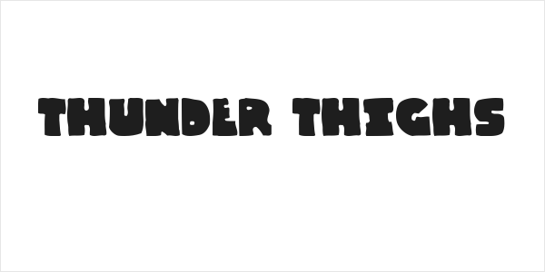 Thunder Thighs Logo