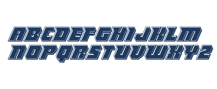 Thunder Titan Bevel Lowercase